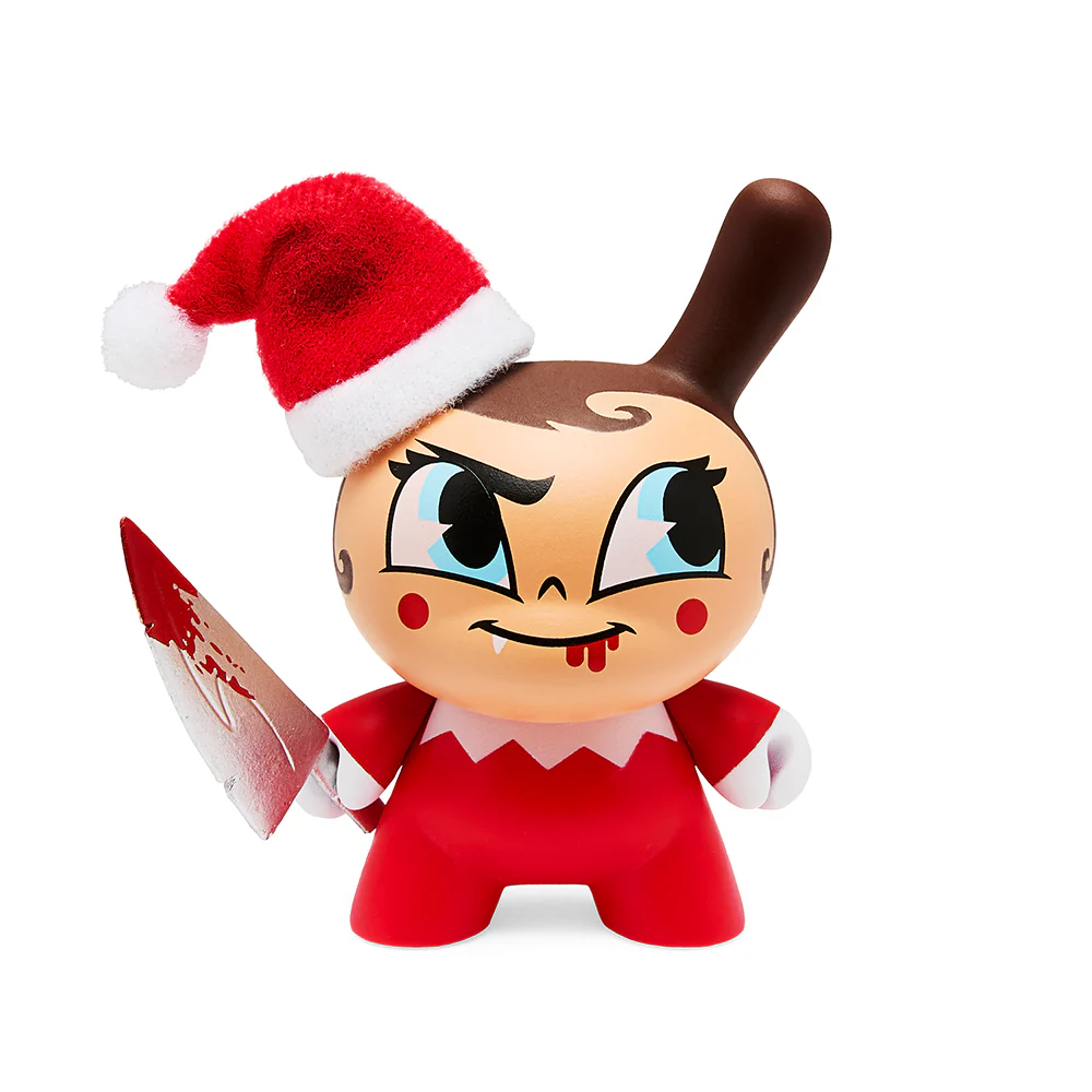Holiday Dunny: Go Elf Yourself 3" Holiday Dunny Nice & Evil Edition Set - Image 4