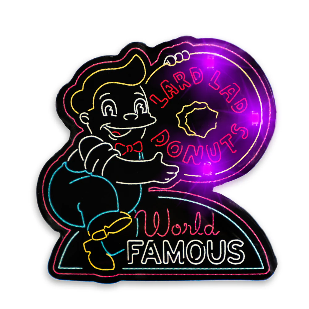 SDCC 2024: The Simpsons Neon Signs Light-Up Pins & Lanyard Set (Limited Edition of 1000) - Image 16