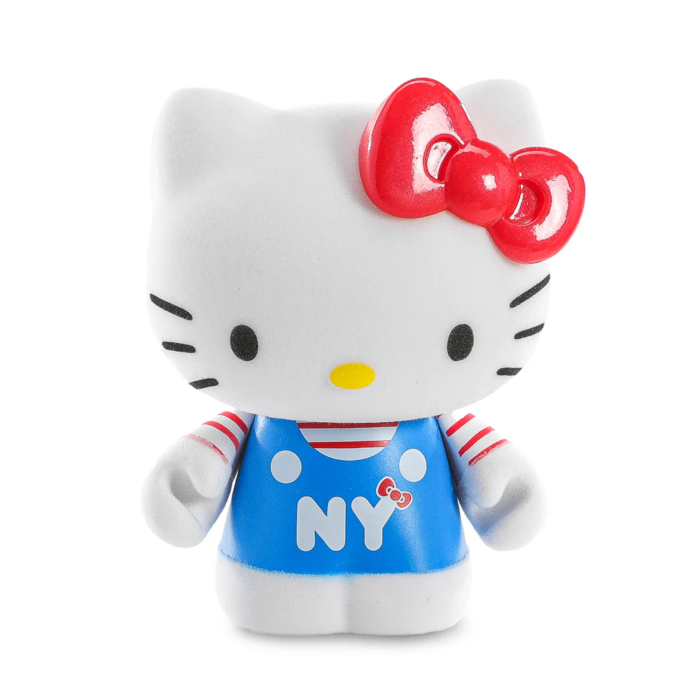 2025 CON EXCLUSIVE: Hello Kitty® NYC 3" Flocked Vinyl Mini Figure (Limited Edition of 500) - Image 2