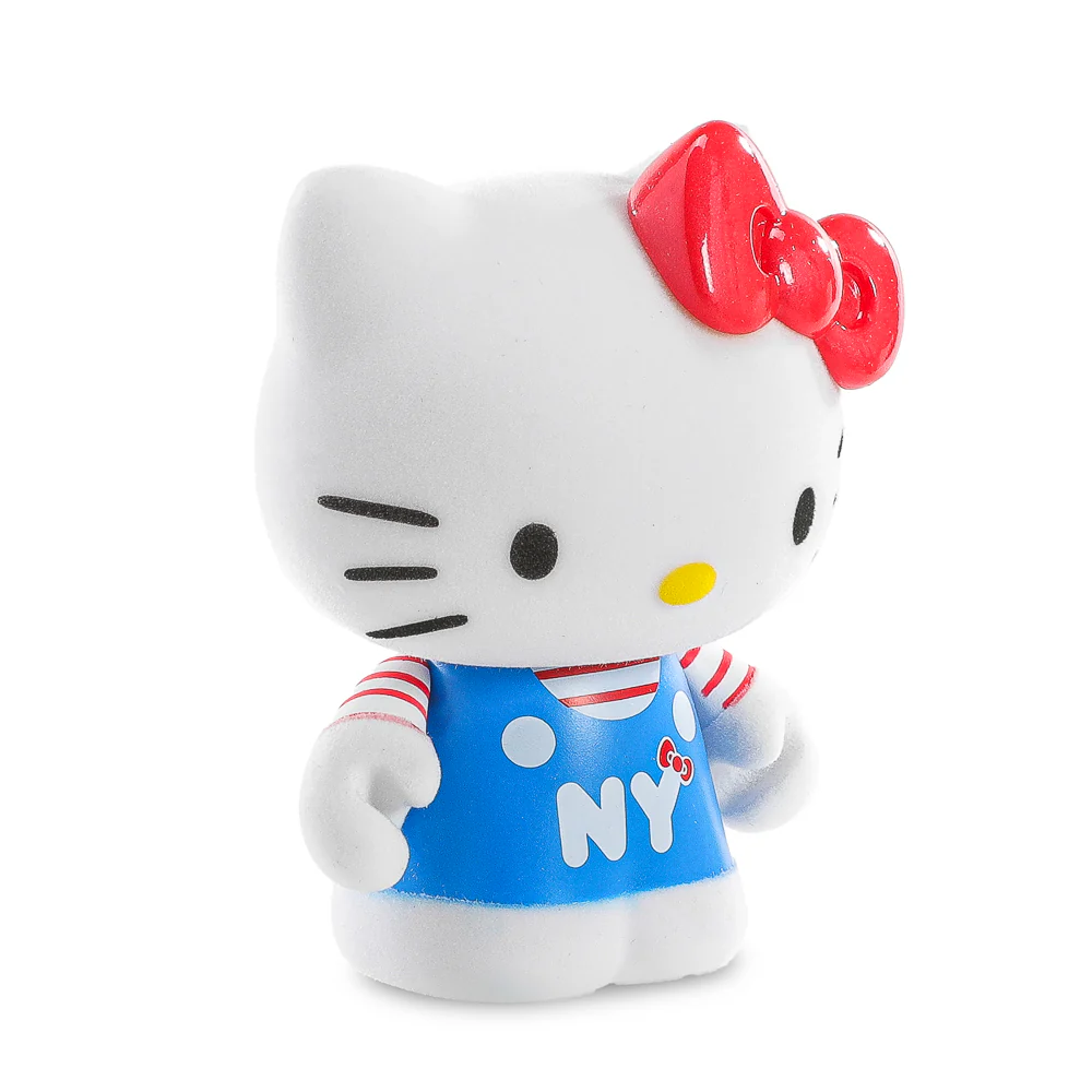 2025 CON EXCLUSIVE: Hello Kitty® NYC 3" Flocked Vinyl Mini Figure (Limited Edition of 500) - Image 3