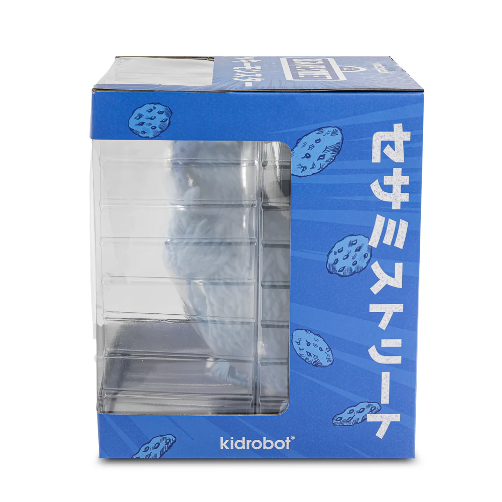 2025 CON EXCLUSIVE: Sesame Street - Kaiju Anatomy Cookie Monster 8" Flocked Vinyl Art Figure - Blue Pearl Edition (Limited Edition of 200) - Image 19