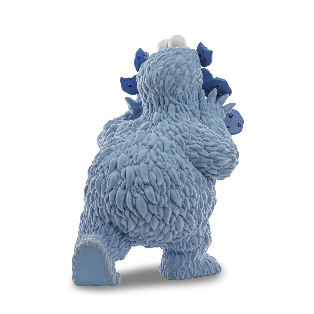 2025 CON EXCLUSIVE: Sesame Street - Kaiju Anatomy Cookie Monster 8" Flocked Vinyl Art Figure - Blue Pearl Edition (Limited Edition of 200) - Image 7