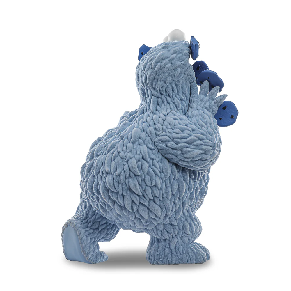 2025 CON EXCLUSIVE: Sesame Street - Kaiju Anatomy Cookie Monster 8" Flocked Vinyl Art Figure - Blue Pearl Edition (Limited Edition of 200) - Image 8