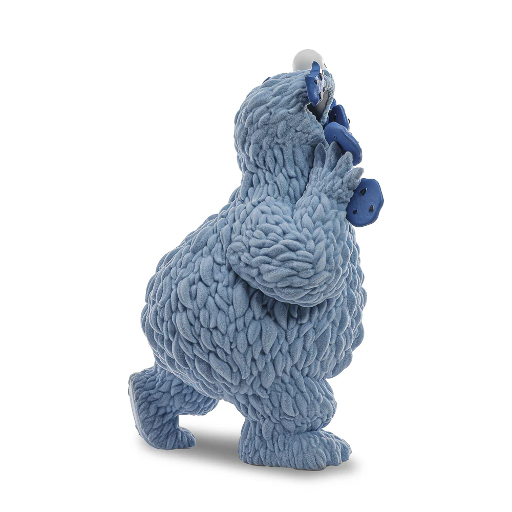 2025 CON EXCLUSIVE: Sesame Street - Kaiju Anatomy Cookie Monster 8" Flocked Vinyl Art Figure - Blue Pearl Edition (Limited Edition of 200) - Image 9