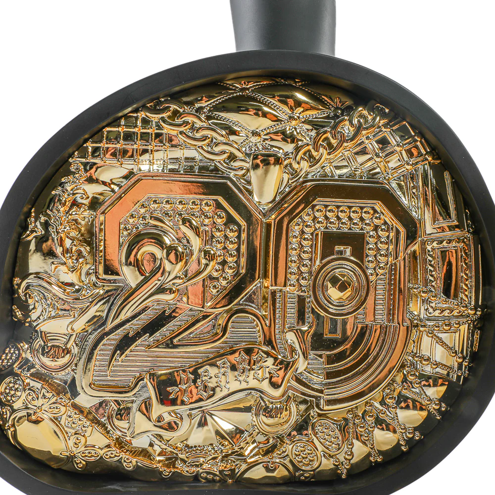 20th Anniversary Dunny Head 12" Art Figure - "Crown Jewels" by Tristan Eaton - Black & Gold Edition (Limited Edition of 300) - Image 6