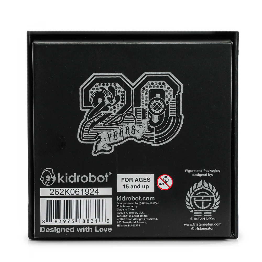 2024 CON EXCLUSIVE: 20th Anniversary Solid Metal Dunny Keychain - “Goldchrome” by Tristan Eaton (Limited Edition of 200) - Image 9