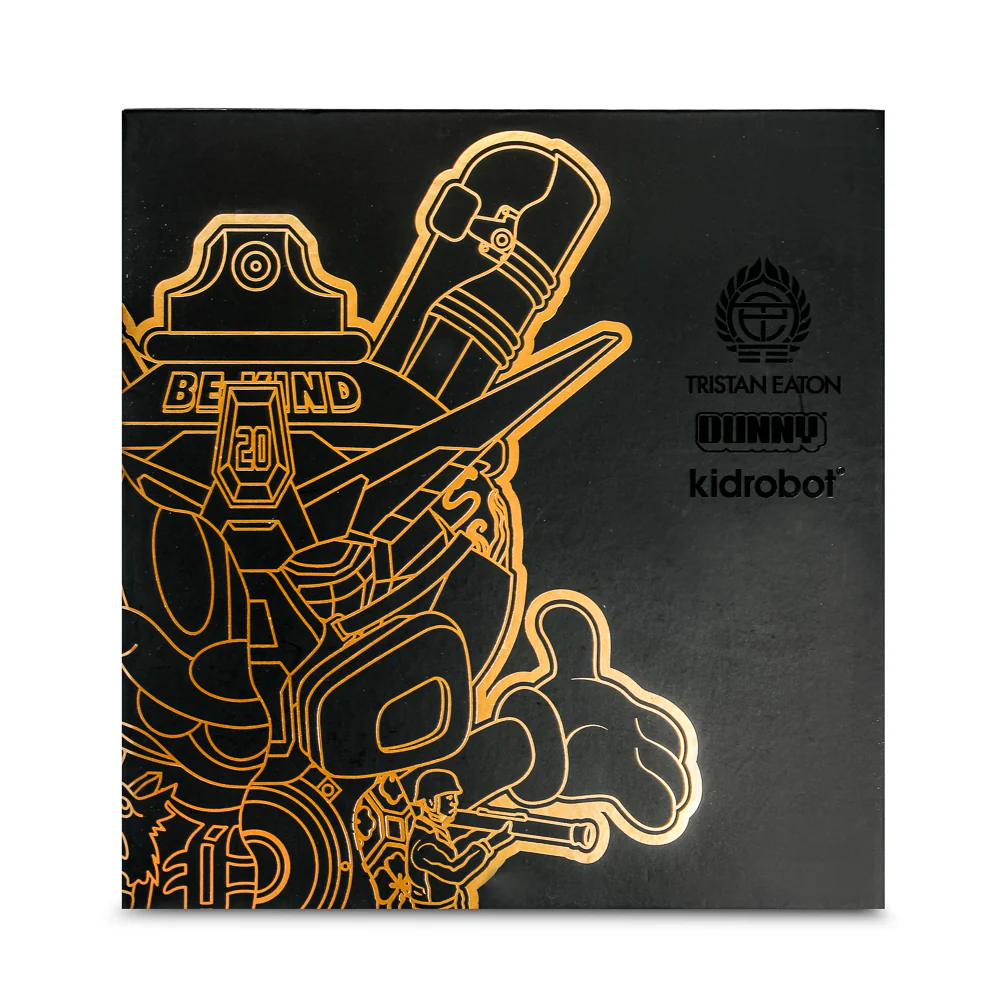 DCON 2024: 20th Anniversary Still Life Dunny 8" Art Figure by Tristan Eaton - Montana Gold Edition (Limited Edition of 300) - Image 10