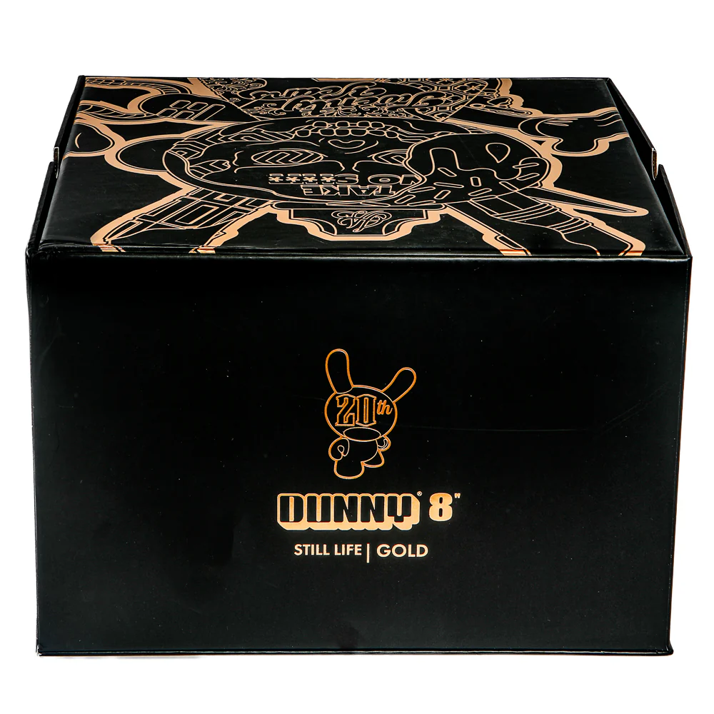 DCON 2024: 20th Anniversary Still Life Dunny 8" Art Figure by Tristan Eaton - Montana Gold Edition (Limited Edition of 300) - Image 15