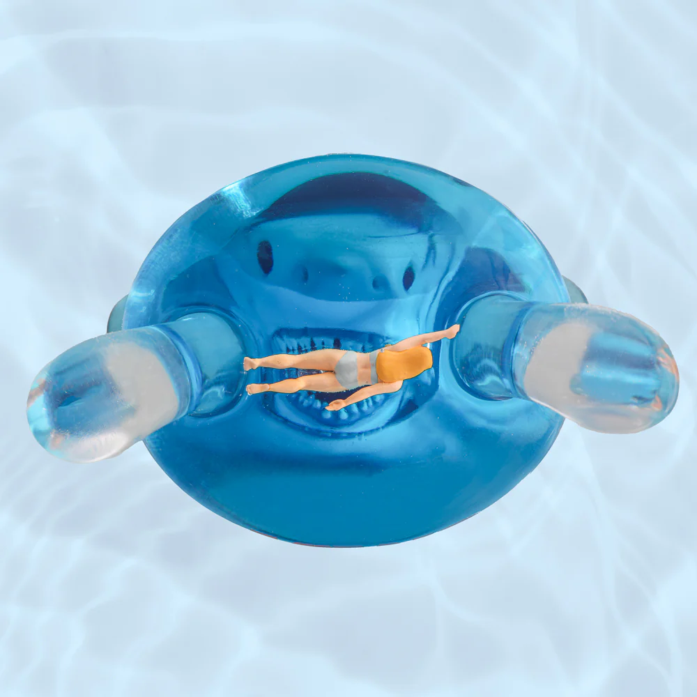 50th Anniversary Jaws 8" Resin Dunny Art Figure - Image 14