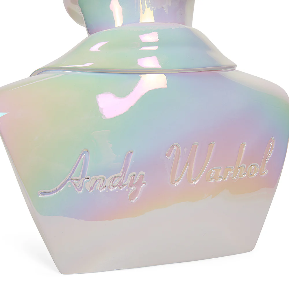 DCON 2022: Andy Warhol 12” Bust Vinyl Art Sculpture – Iridescent Edition (Limited Edition of 300) - Image 12