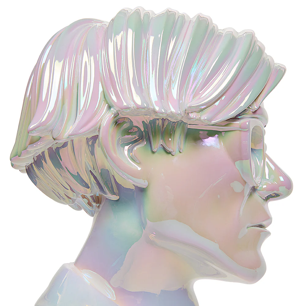 DCON 2022: Andy Warhol 12” Bust Vinyl Art Sculpture – Iridescent Edition (Limited Edition of 300) - Image 13