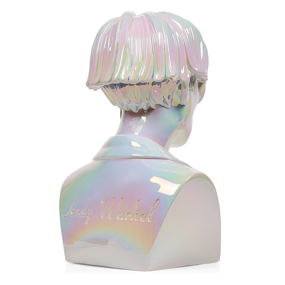 DCON 2022: Andy Warhol 12” Bust Vinyl Art Sculpture – Iridescent Edition (Limited Edition of 300) - Image 6