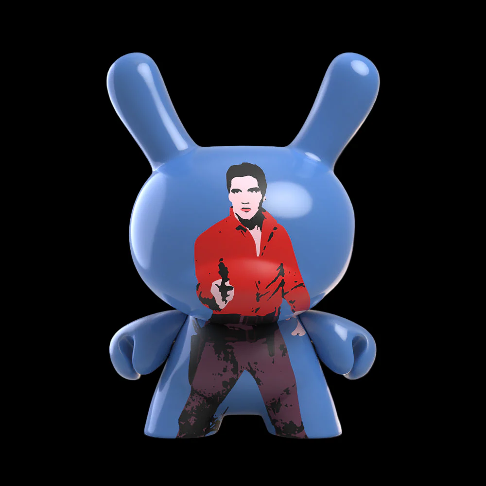 Andy Warhol 8” Masterpiece Flaming Star Elvis Dunny Art Figure - Limited Edition of 500 - Image 15