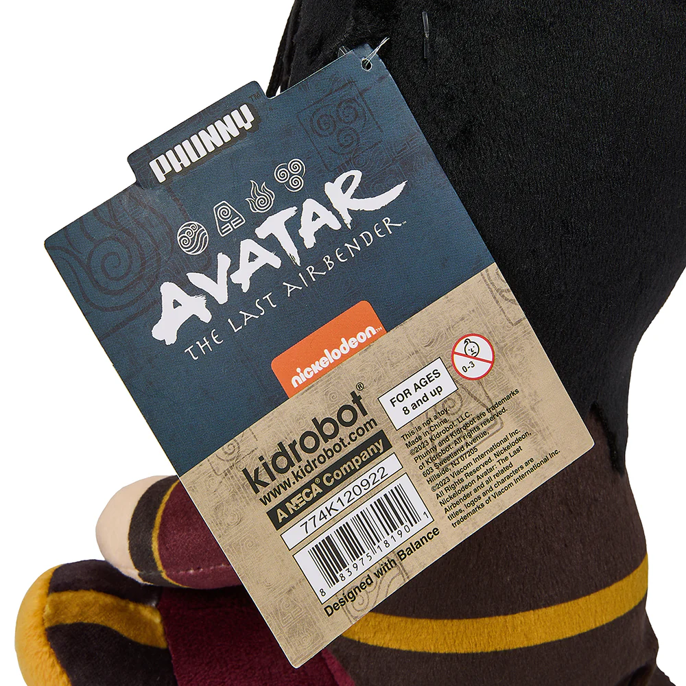 Avatar: The Last Airbender 7.5" Phunny Plush - Zuko - Image 8