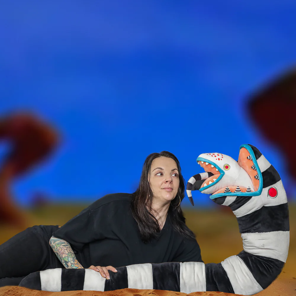 Beetlejuice Beetlejuice - Sandworm 5-Foot Plush - Image 18