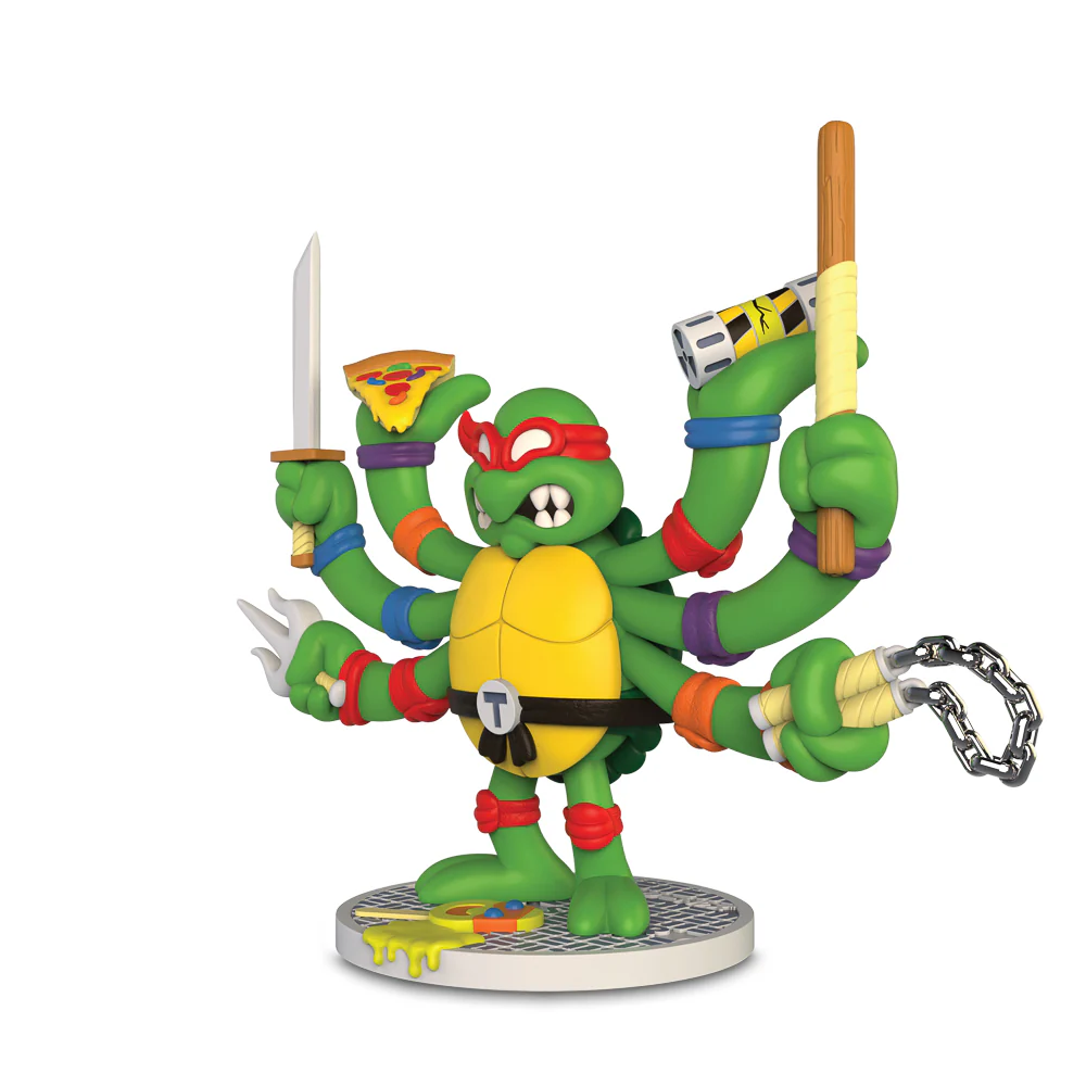 Teenage Mutant Ninja Turtles TMNT GURU Resin Art Figure by CHOGRIN - Image 4