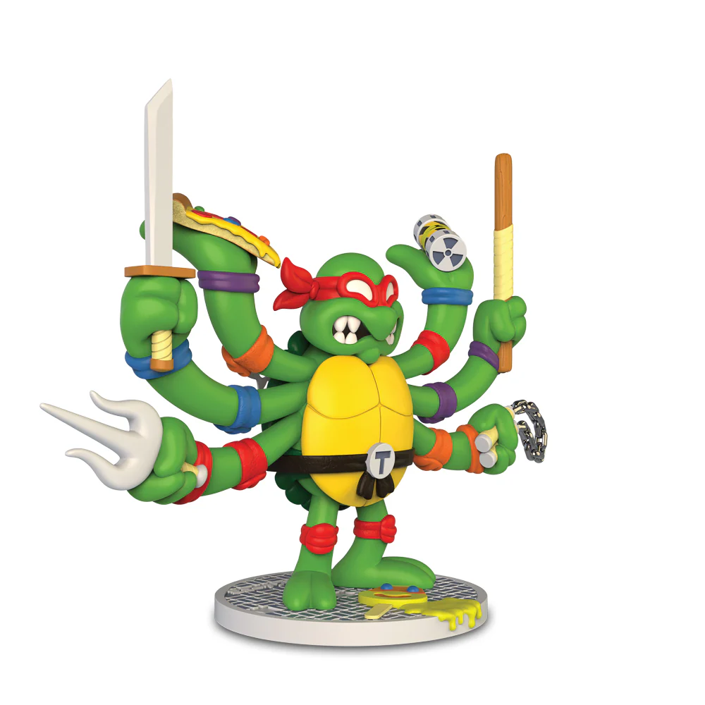 Teenage Mutant Ninja Turtles TMNT GURU Resin Art Figure by CHOGRIN - Image 5