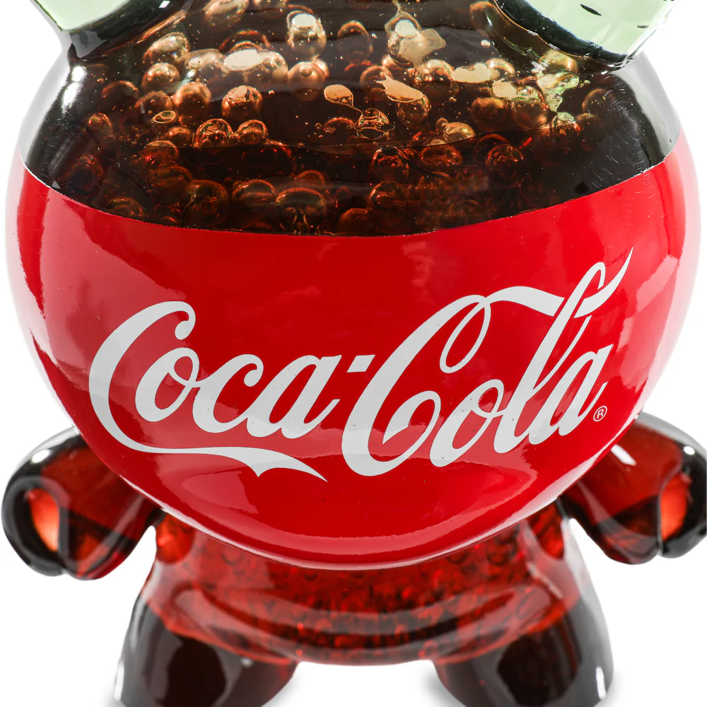 Kidrobot & Coca-Cola® 8" Resin Dunny Art Figure - Limited Edition of 1000 - SOLD OUT! - Image 3