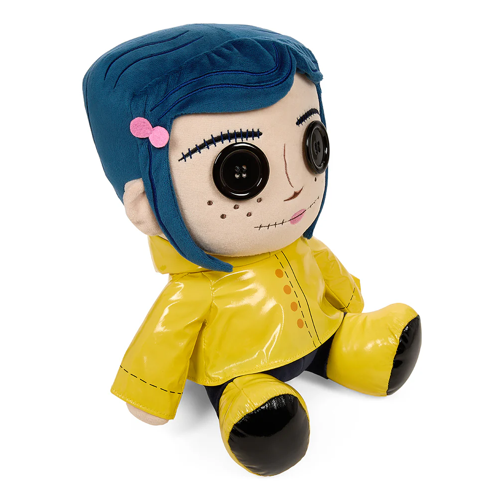 Coraline with Button Eyes 13" Medium Plush - Image 9