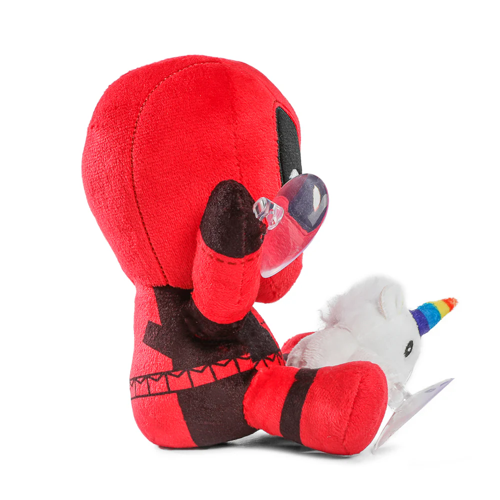 Deadpool with Unicorn Plush Window Clinger (PRE-ORDER) - Image 4