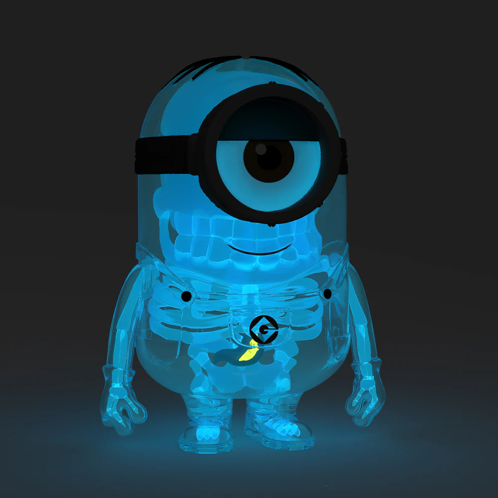 Despicable Me 4 - Minion Anatomy 8" Art Figure - GID X-ray AVL Edition (Limited Edition of 300) - Image 10