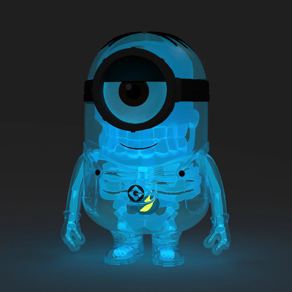 Despicable Me 4 - Minion Anatomy 8" Art Figure - GID X-ray AVL Edition (Limited Edition of 300) - Image 11