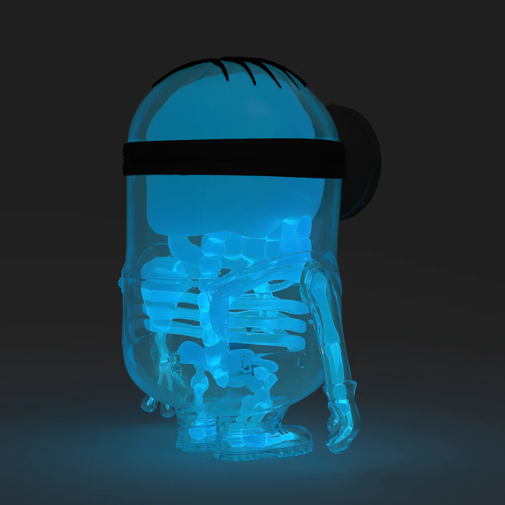 Despicable Me 4 - Minion Anatomy 8" Art Figure - GID X-ray AVL Edition (Limited Edition of 300) - Image 7