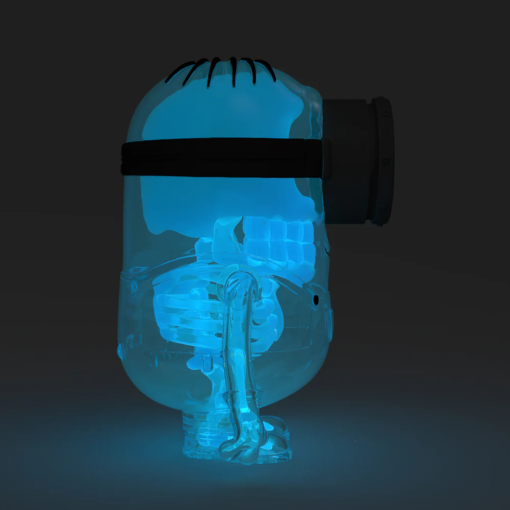 Despicable Me 4 - Minion Anatomy 8" Art Figure - GID X-ray AVL Edition (Limited Edition of 300) - Image 8
