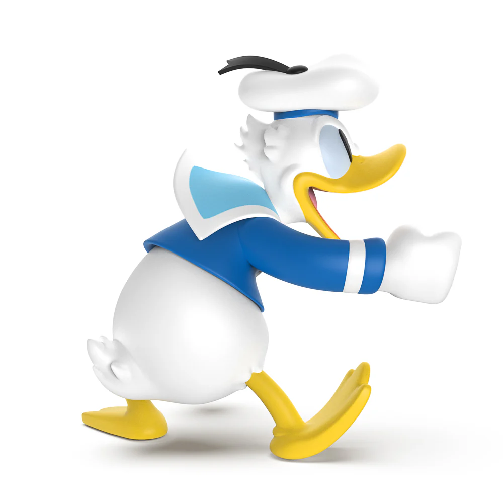 Disney Donald Duck 90th Year Celebration Resin Art Figure - Image 9