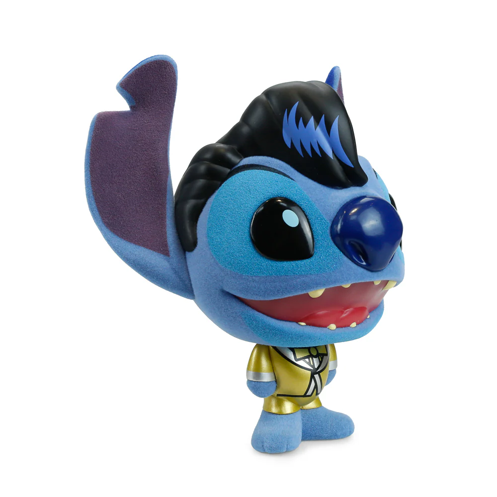 Disney Stitch - Elvis Bhunny 4” Flocked Vinyl Figure Set - Image 4