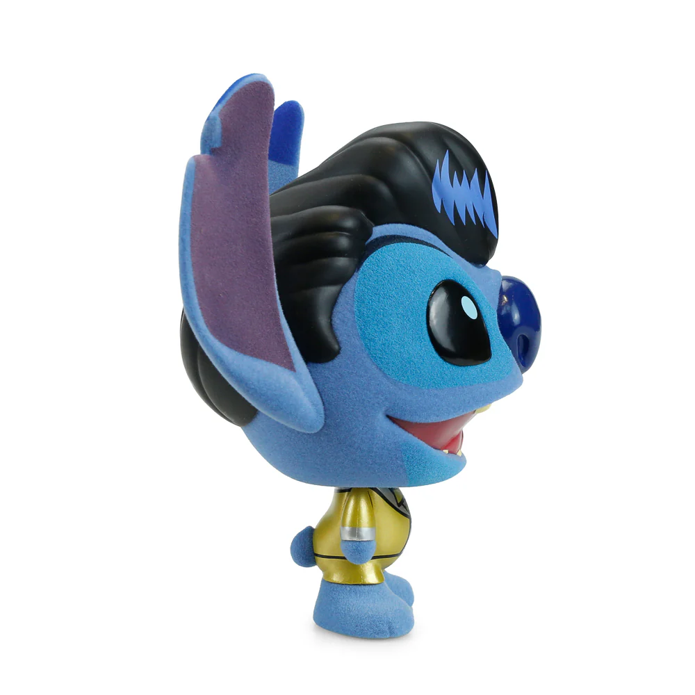 Disney Stitch - Gold Suit Elvis Bhunny 4” Flocked Vinyl Figure - Image 3
