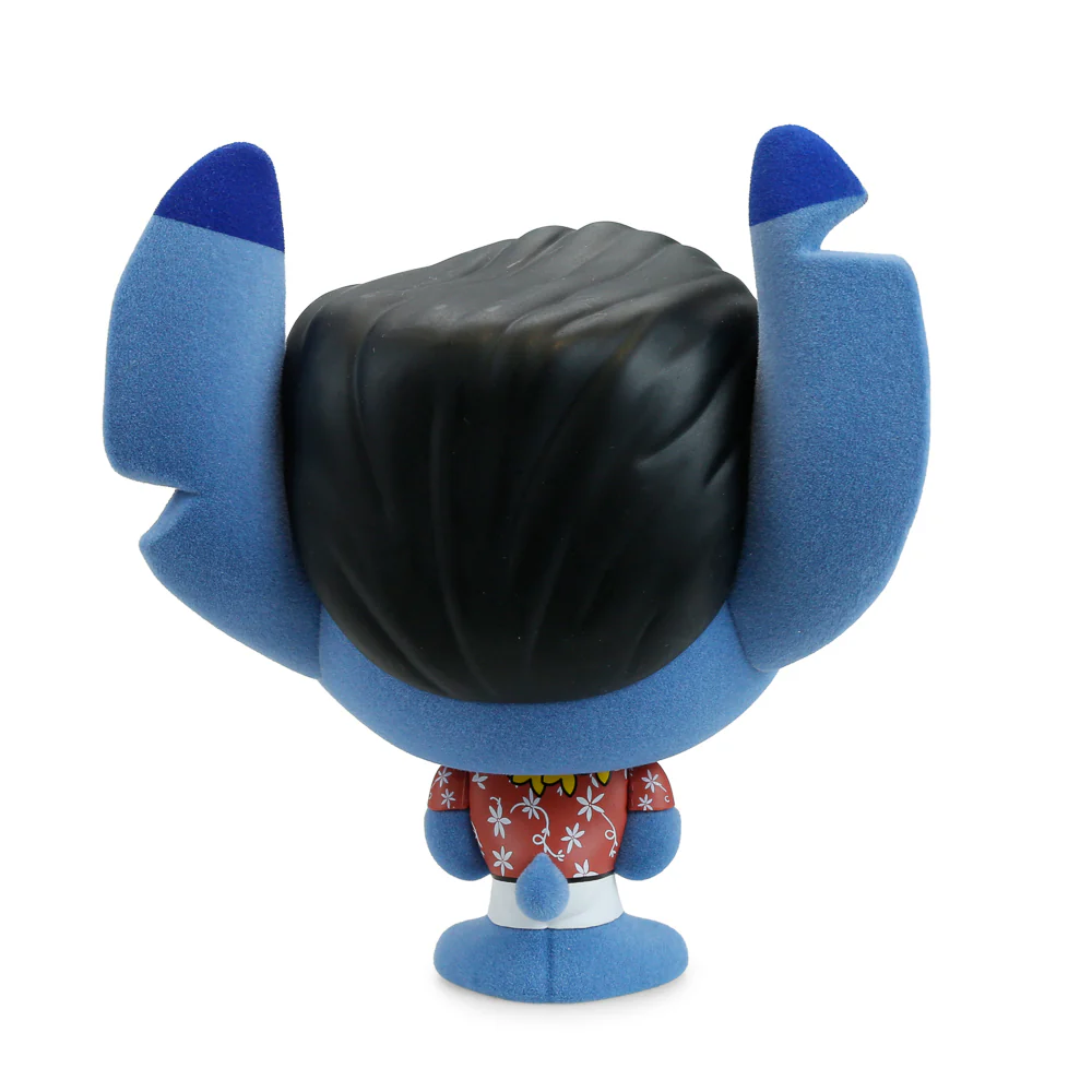 Disney Stitch - Hawaiian Elvis Bhunny 4” Flocked Vinyl Figure - Image 4