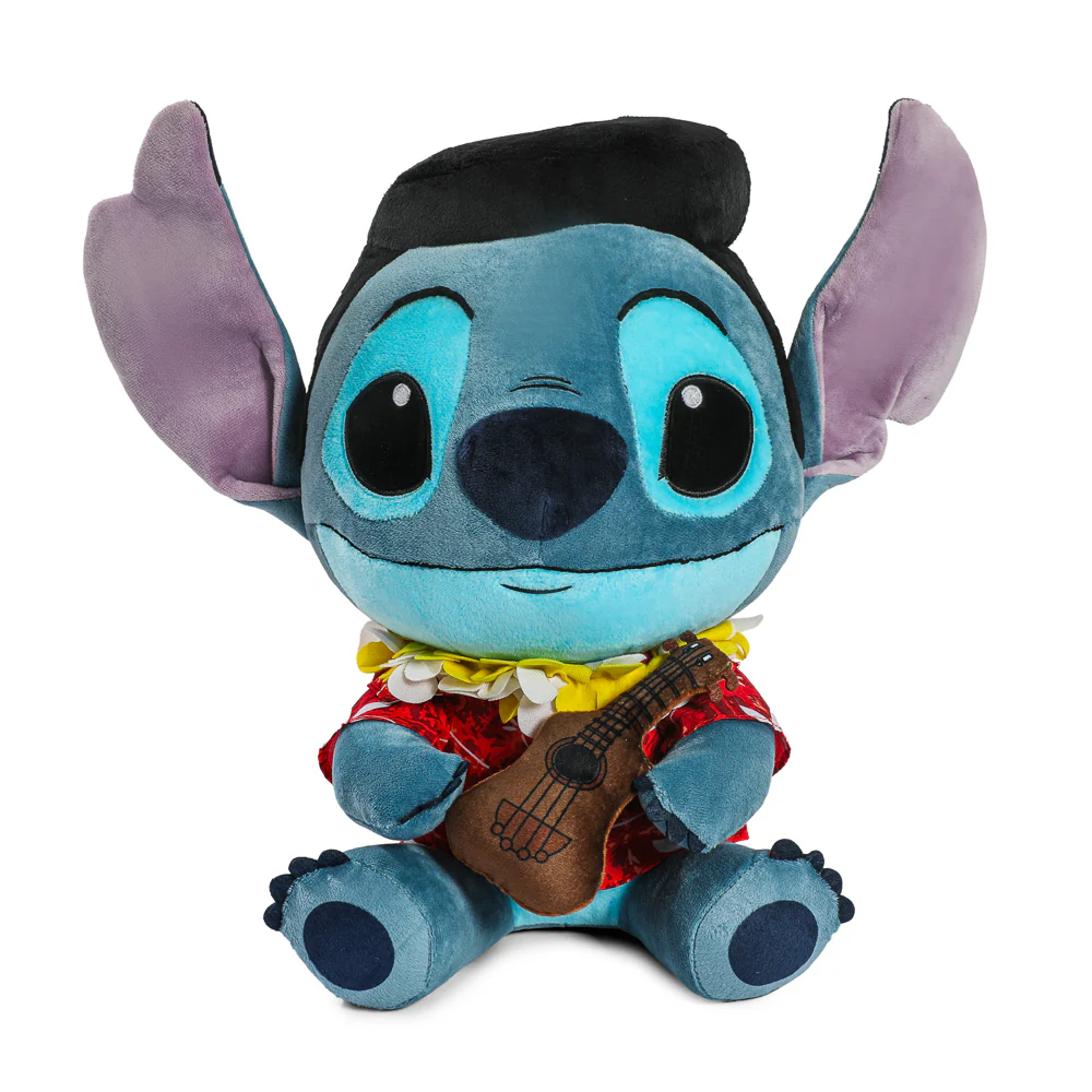 Disney Stitch - Hawaiian Elvis HugMe Plush with Shake Action - Image 2