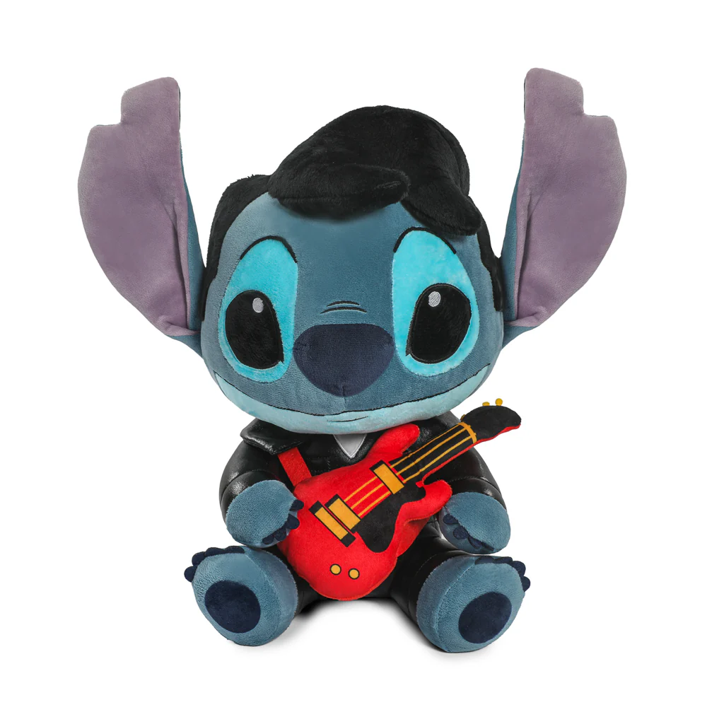Disney Stitch - Singer Elvis HugMe Plush with Shake Action - Image 2