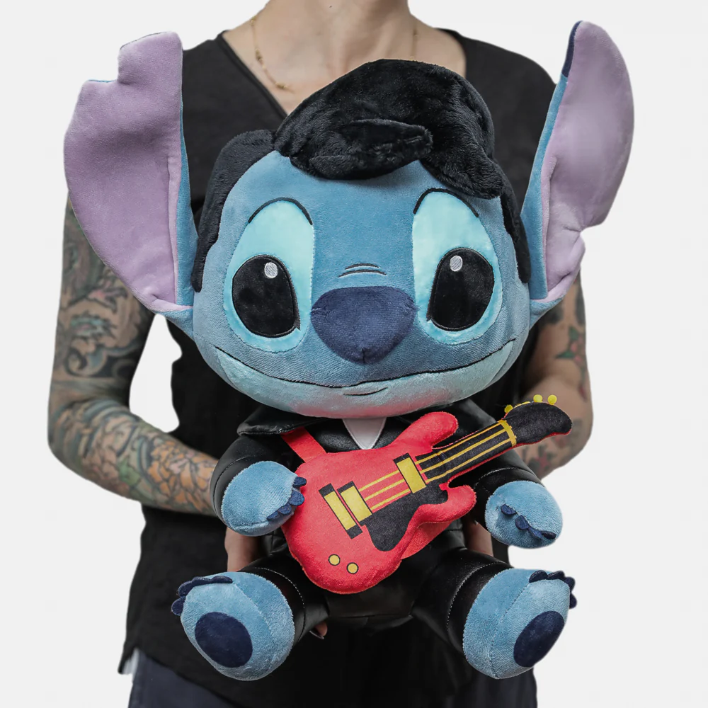Disney Stitch - Singer Elvis HugMe Plush with Shake Action - Image 3