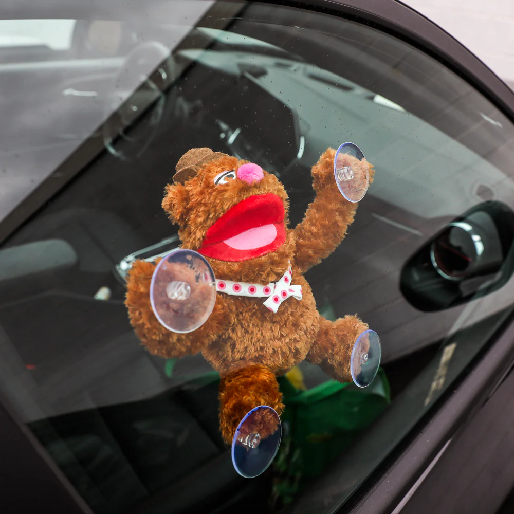 Disney The Muppets Fozzie Bear 6" Plush Window Clinger - Image 2