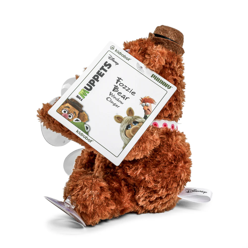 Disney The Muppets Fozzie Bear 6" Plush Window Clinger - Image 8