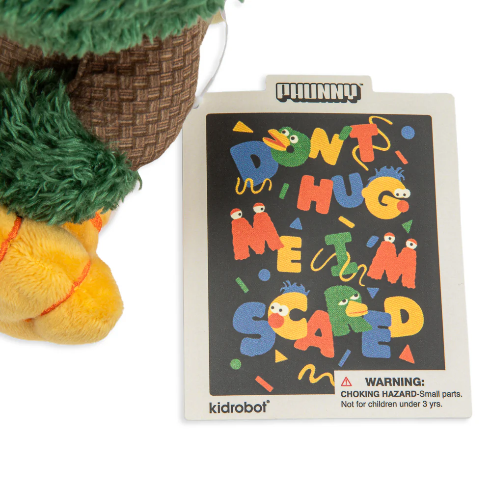 Don't Hug Me I'm Scared Green Duck Phunny Plush - Image 8