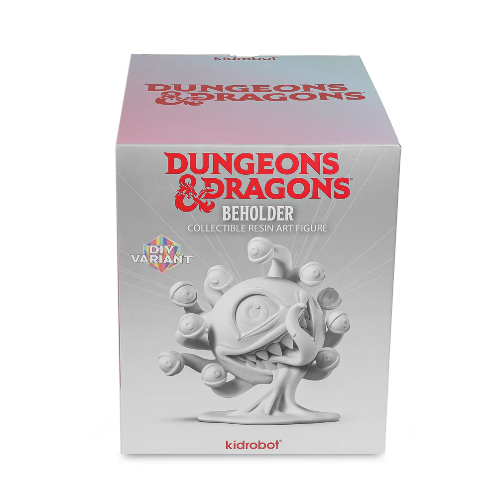 Dungeons & Dragons: Beholder 7" Resin Blank Art Figure by Kidrobot - Image 13
