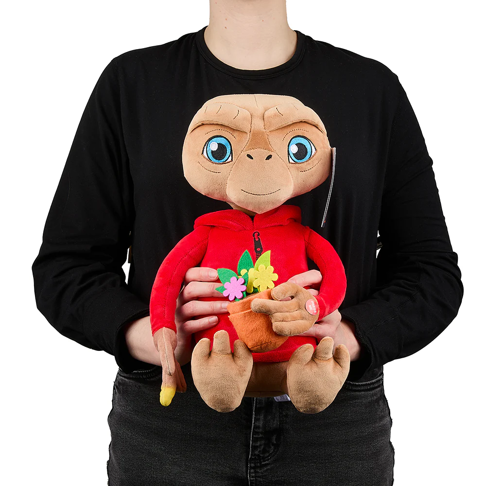E.T. the Extra-Terrestrial Hooded 13" Interactive Plush with Light-Up Finger - Image 12