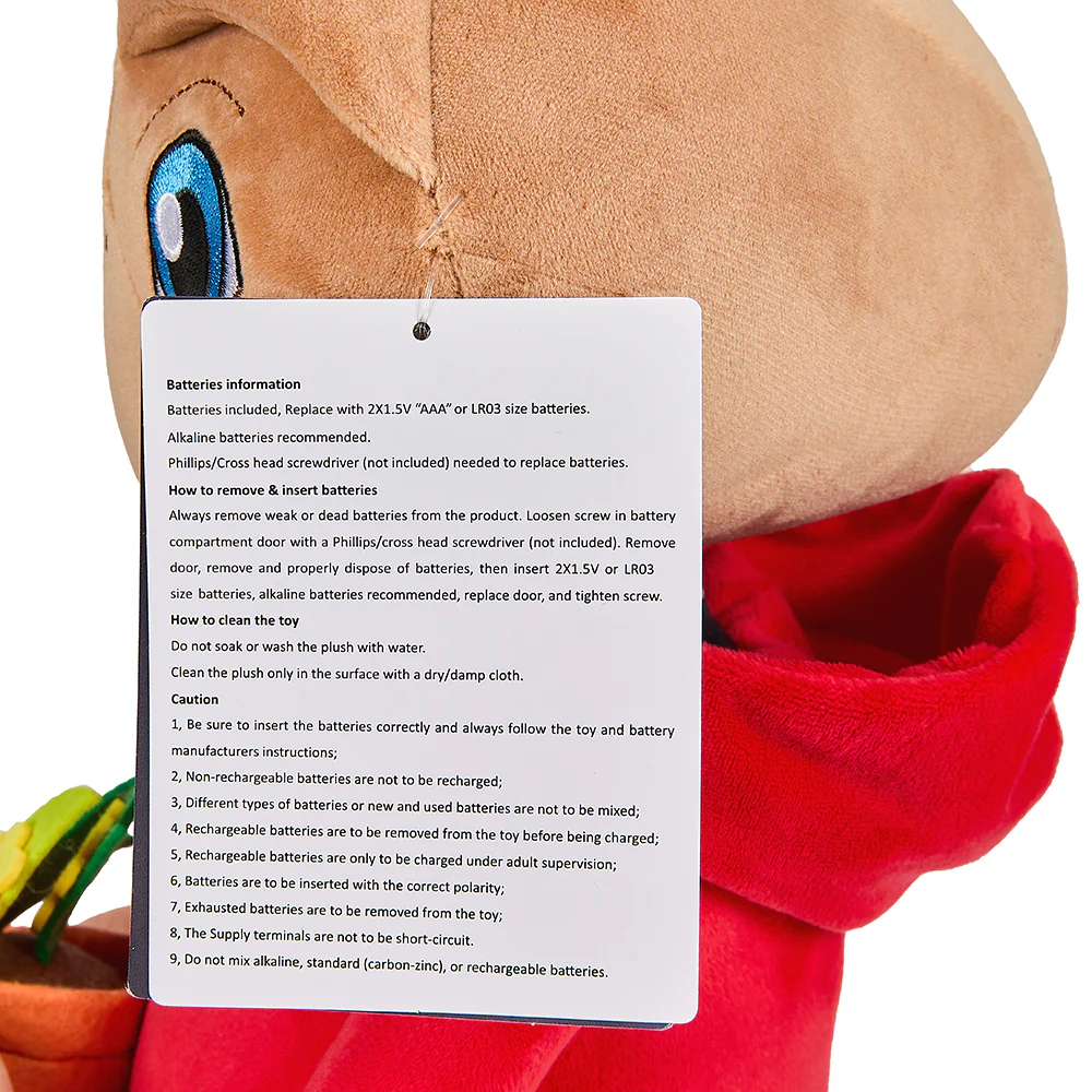 E.T. the Extra-Terrestrial Hooded 13" Interactive Plush with Light-Up Finger - Image 16