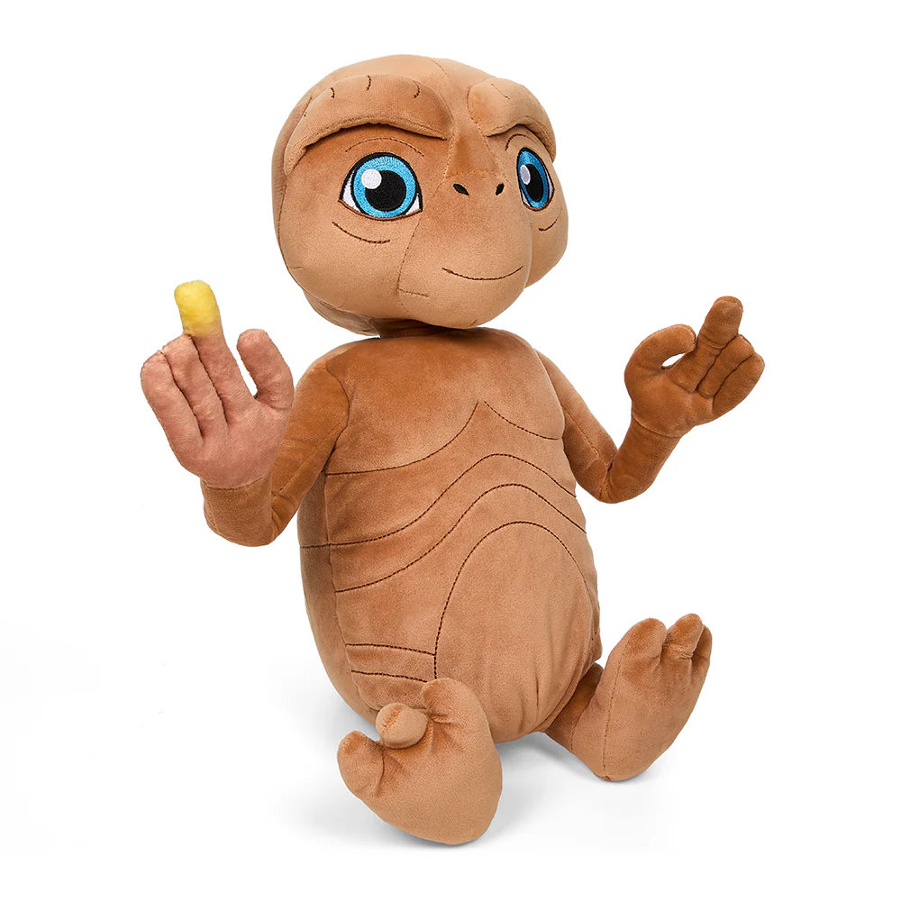 E.T. the Extra-Terrestrial Ouch 13" Interactive Plush with Light-Up Chest & Finger - Image 11