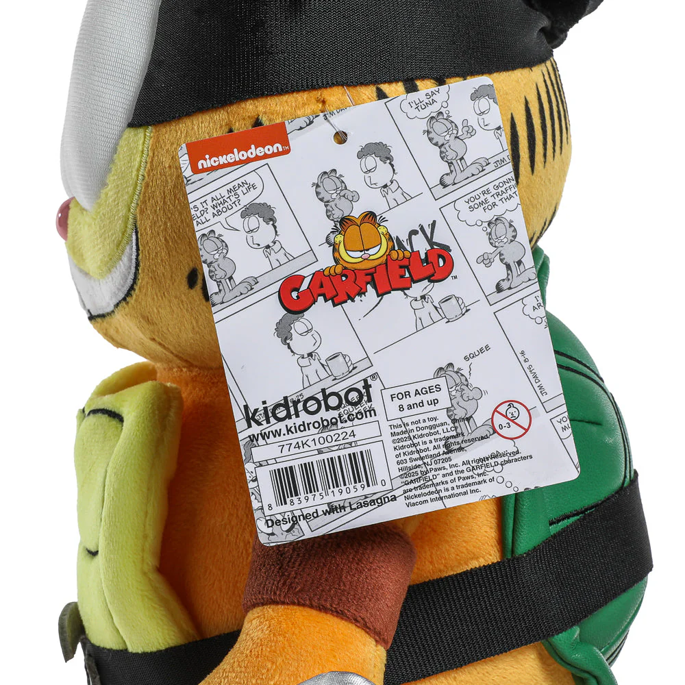 Garfield x Teenage Mutant Ninja Turtles - Garfello Plush - Image 9