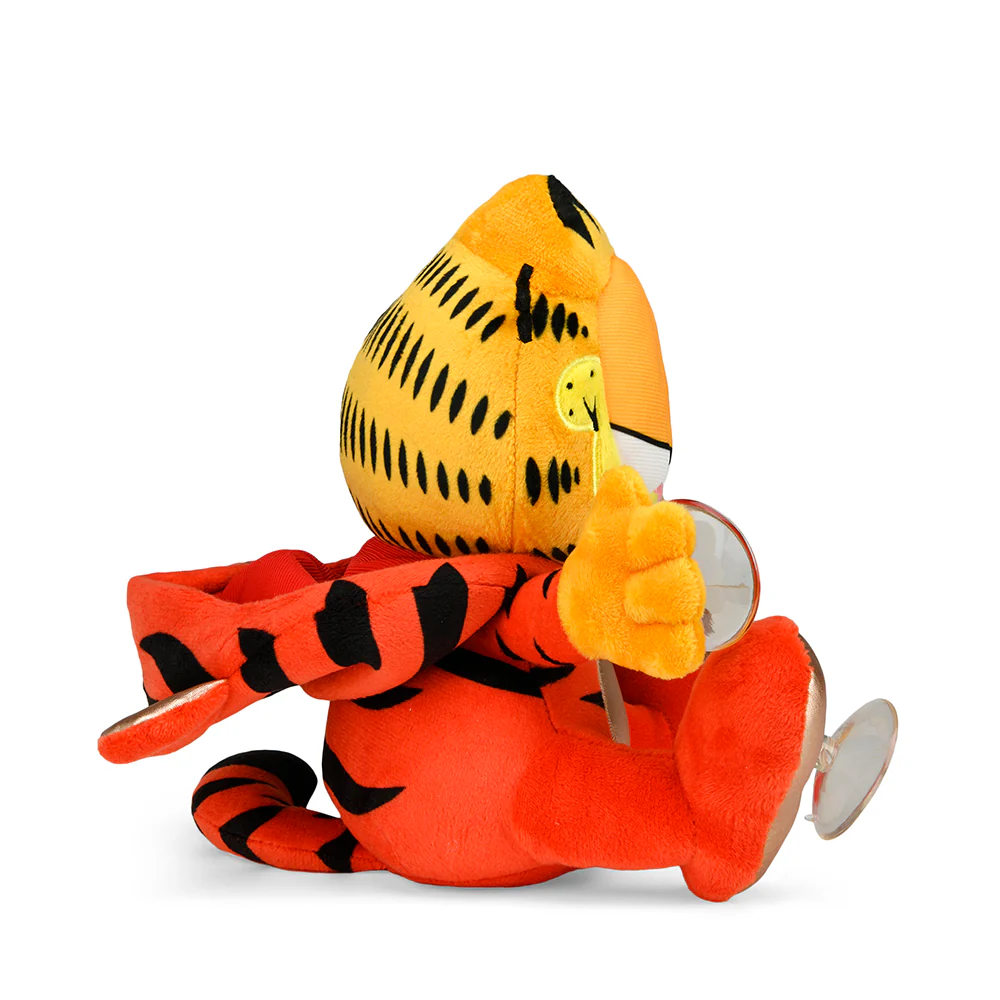 Garfield Year of the Tiger 8" Plush Window Clinger - Red Edition - Image 10