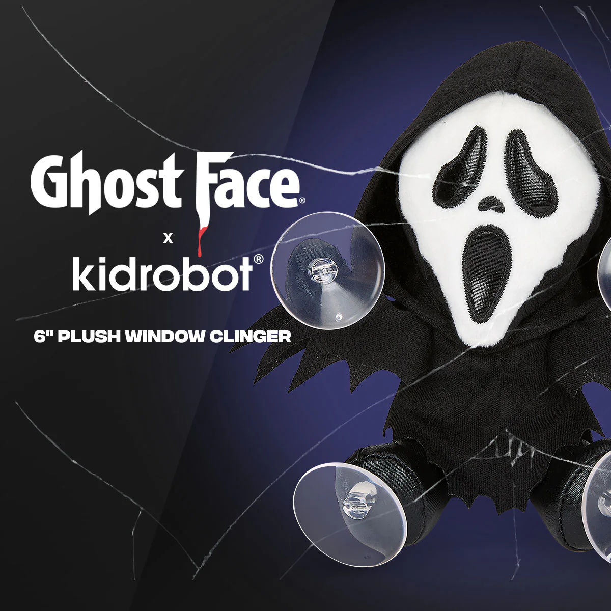 Ghost Face 6" Plush Window Clinger - Image 8