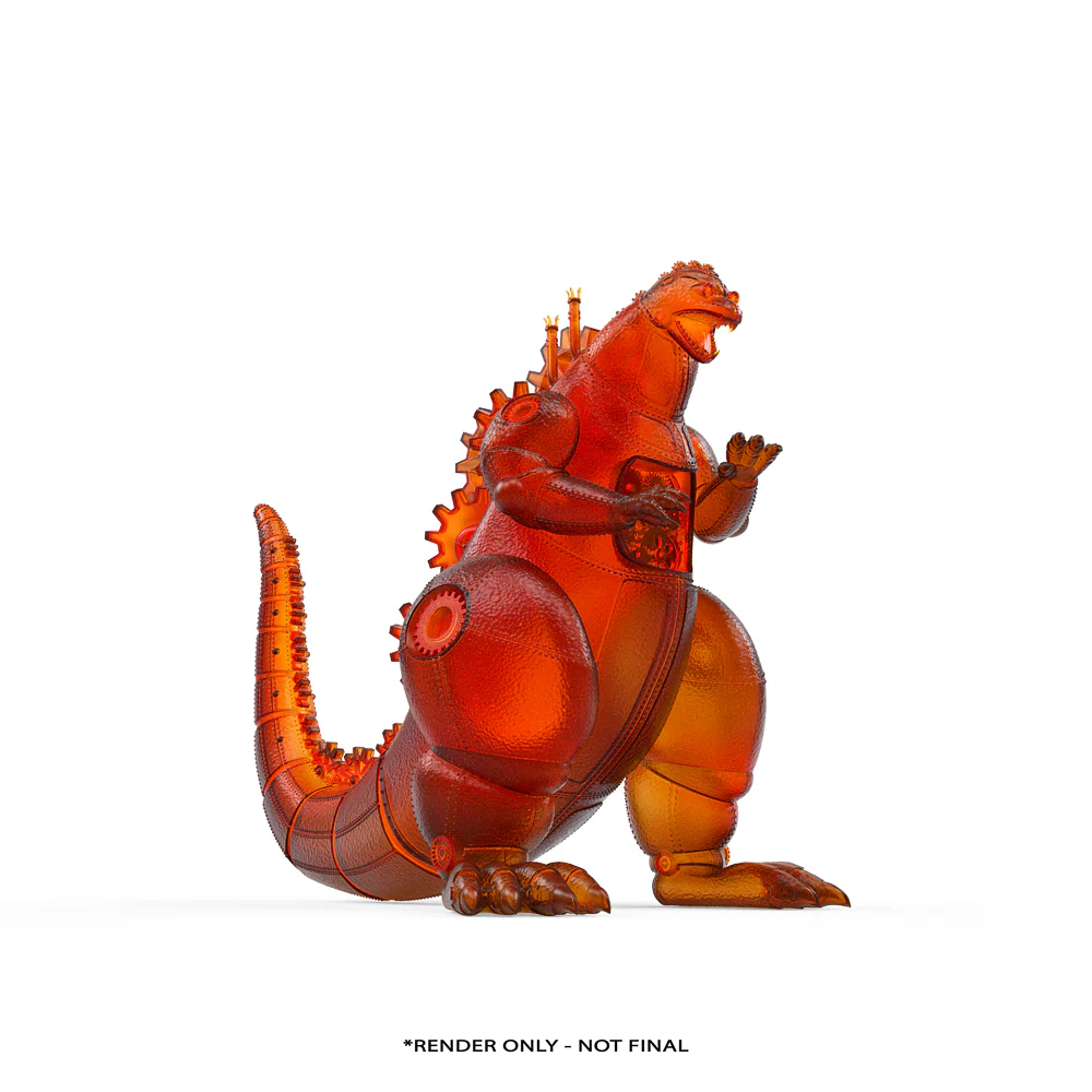 Godzilla x Doktor A - Godzilla Vinyl Art Figure - Burning Edition (PRE-ORDER) - Image 2
