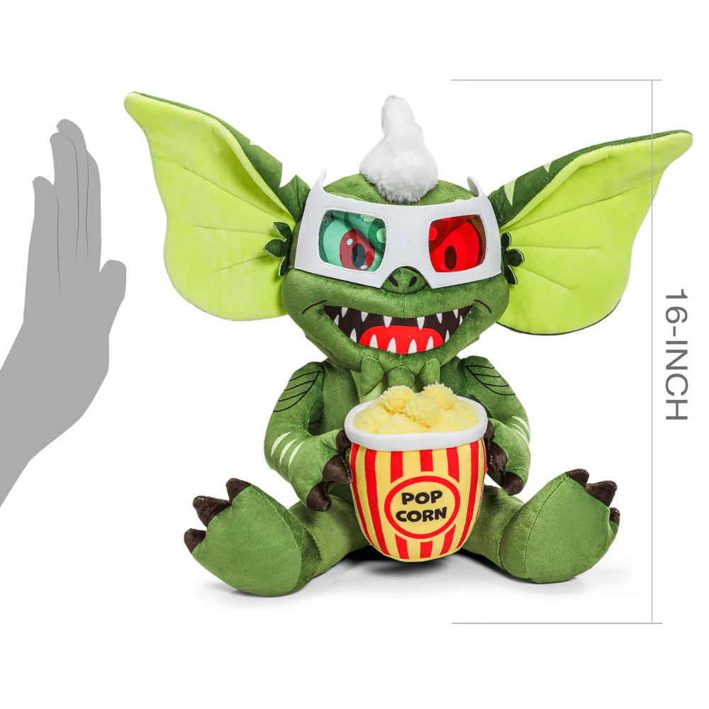 Gremlins Stripe with Popcorn 14.5" HugMe Plush with Shake-Action - Image 15
