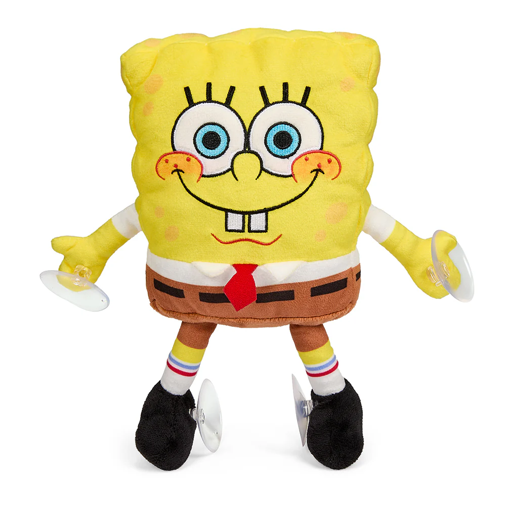 SpongeBob SquarePants - 8" Plush Window Clinger - Happy SpongeBob - Image 2