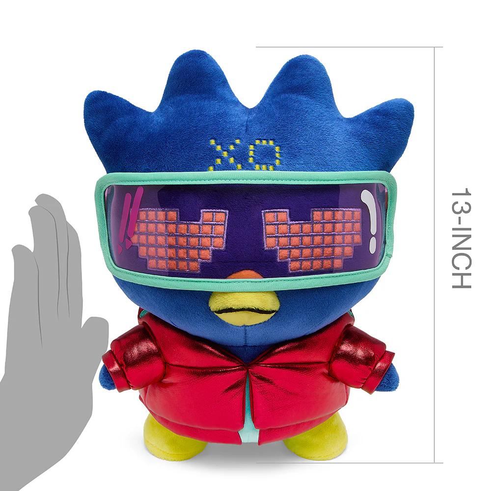 Hello Kitty® and Friends Arcade Gamer Badtz-Maru 13" Plush by Kidrobot - Image 10