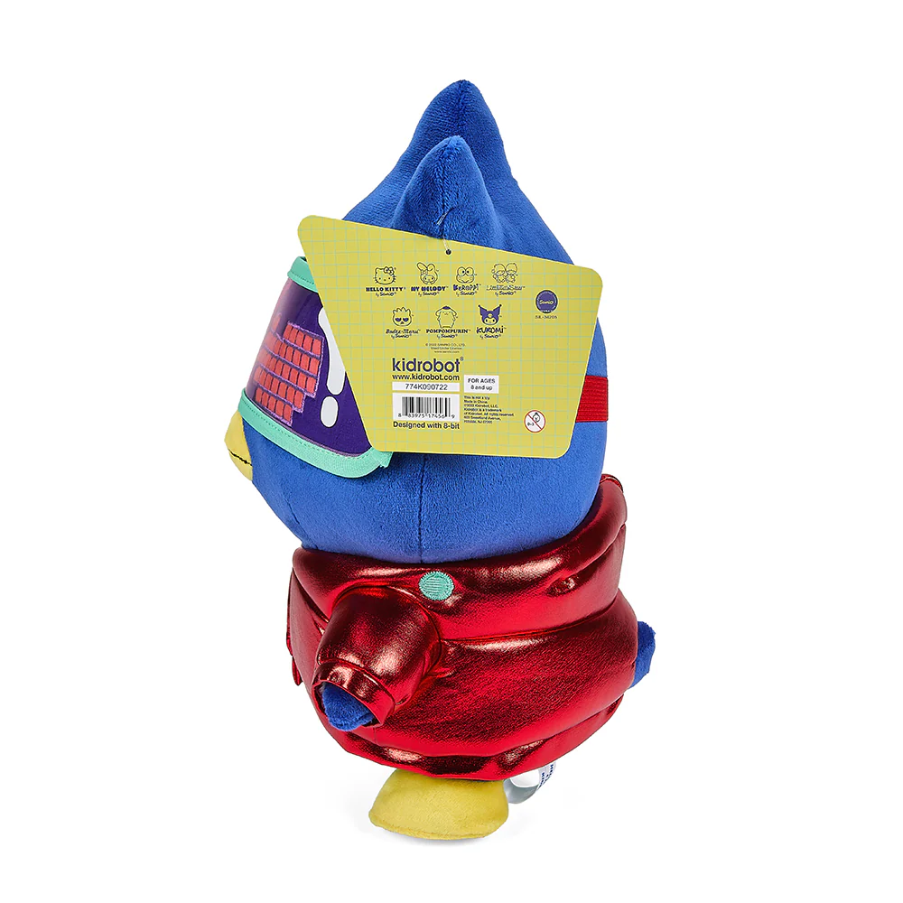 Hello Kitty® and Friends Arcade Gamer Badtz-Maru 13" Plush by Kidrobot - Image 12